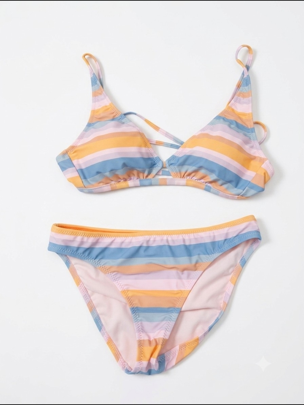 Shade & Shore Pink Swimwear Top